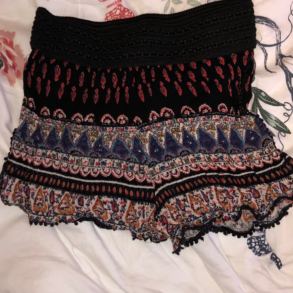 loose colorful shorts